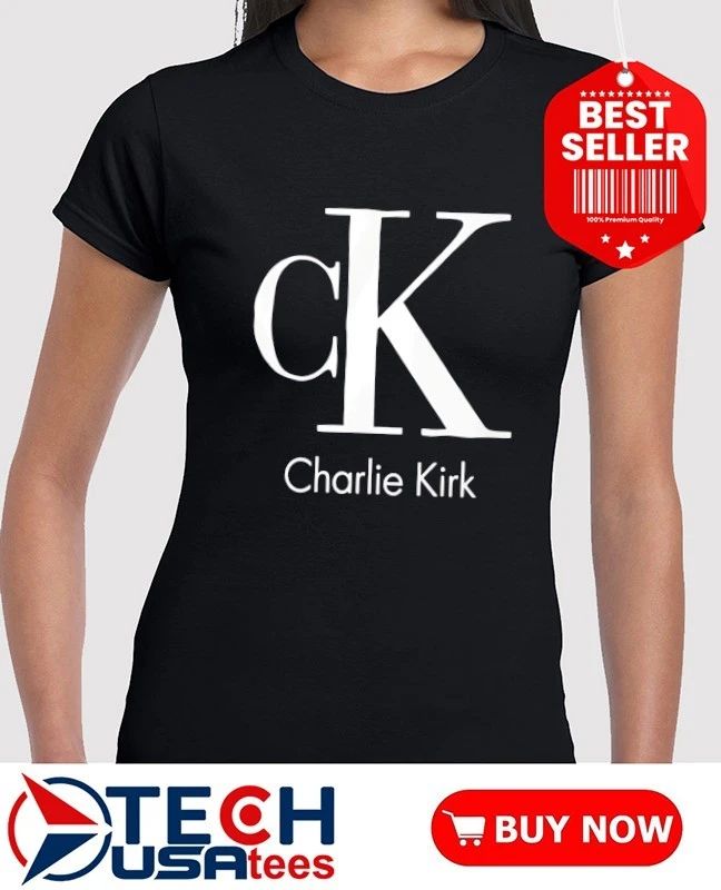 Ck Charlie Kirk logo shirt