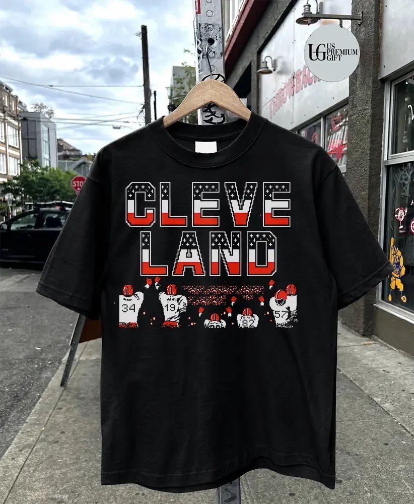 Cleveland Browns Football 8 Bit shirt
