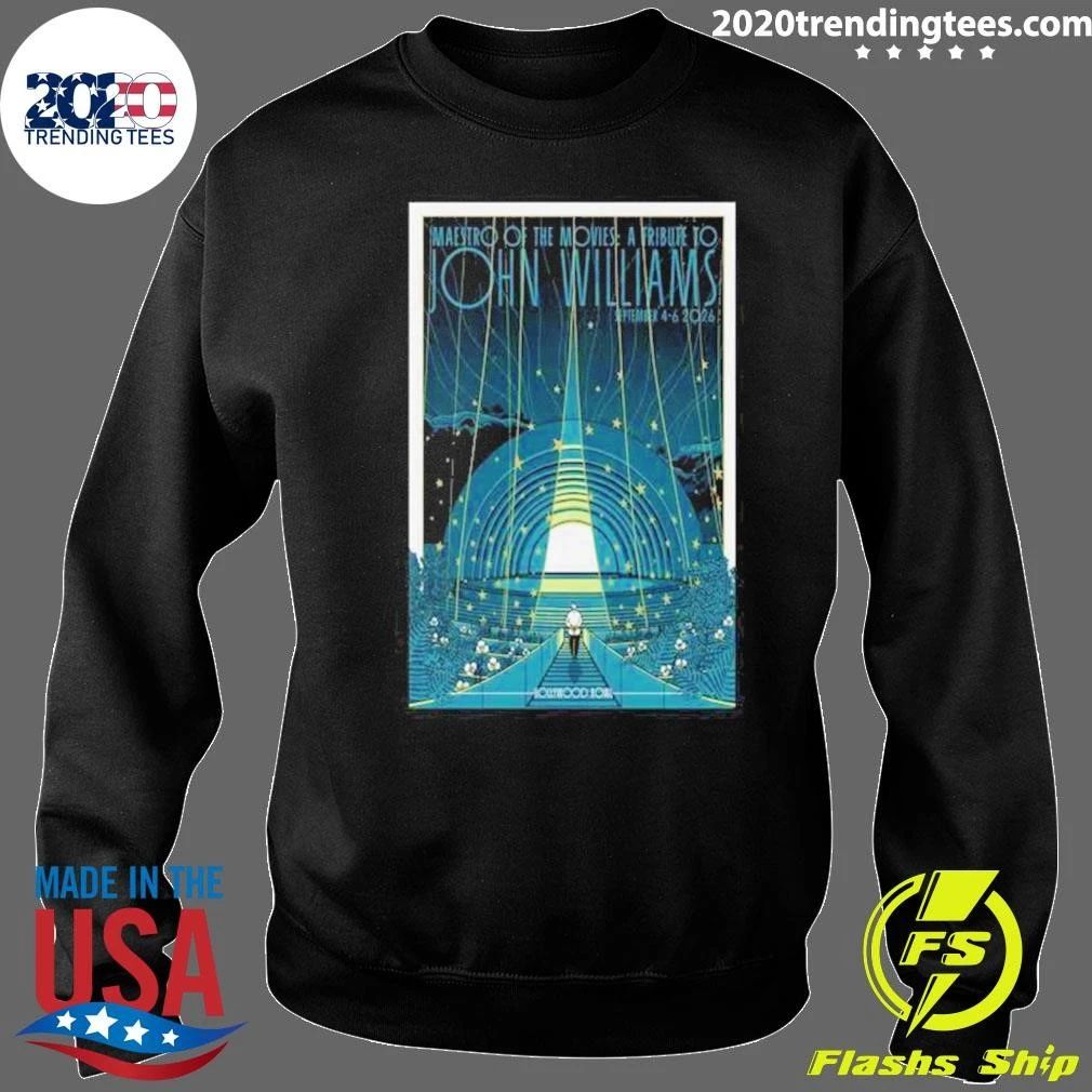 Maestro Of The Movies A Tribute To John Williams Los Angeles Tour On September 4-6 2026 Shirt