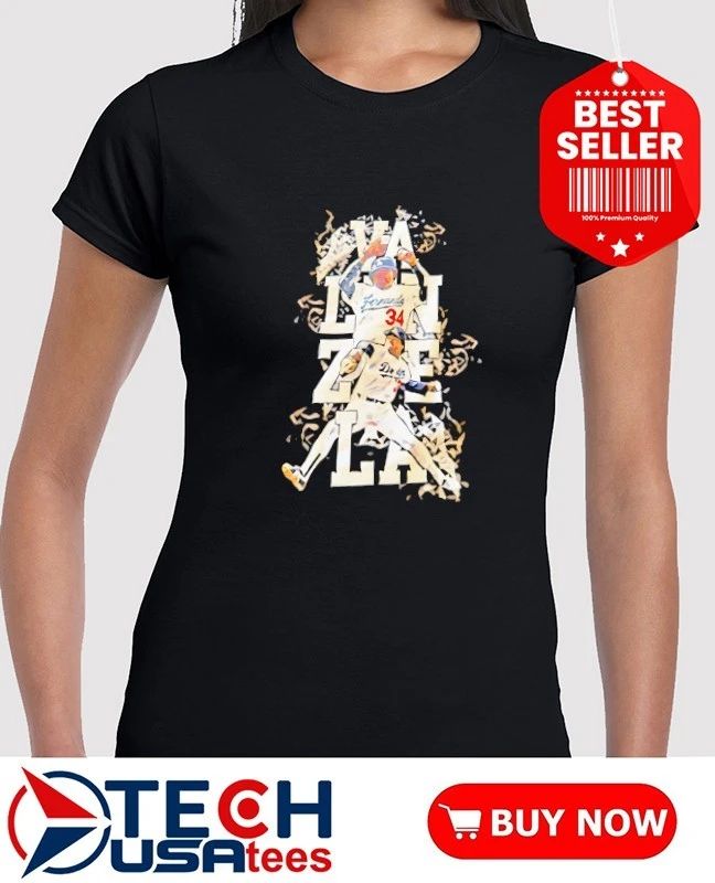 Los Angeles Dodgers Fernando Valenzuela player graphic shirt