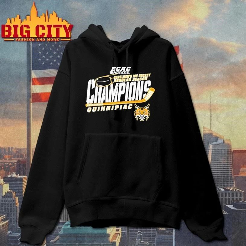 Quinnipiac Men’s Ice Hockey 2026 ECAC Regular Season Champions logo Shirt