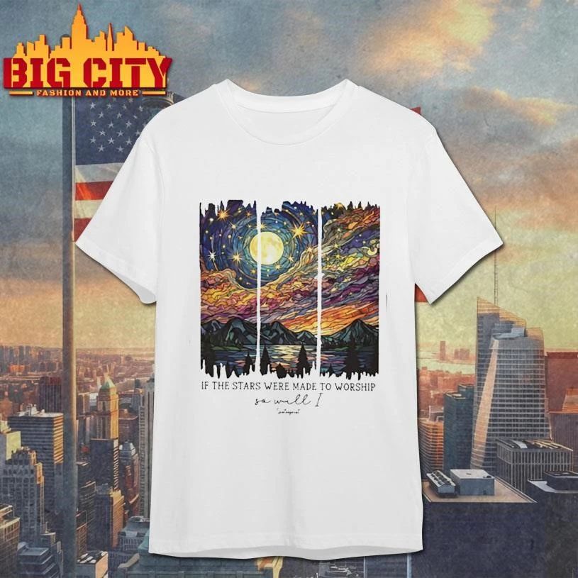 IF THE STARS WERE MADE TO WORSHIP Graphic Art Shirt
