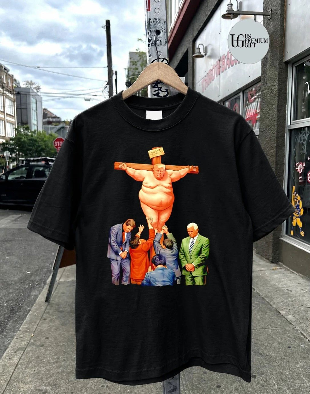 Orange Jesus fat Donald Trump king of the thieves shirt