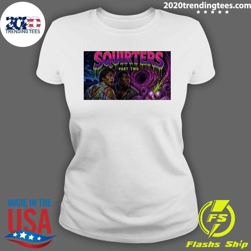 Halloween Squirters Part Two 1980s Vintage Shirt