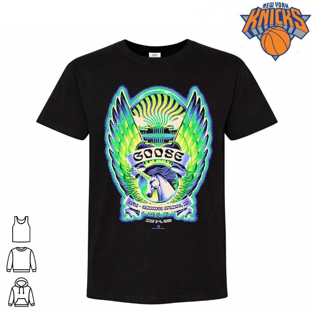 Goose The Band Saratoga Springs New York 2026 Event Poster On July 3 And 4 2026 Shirt
