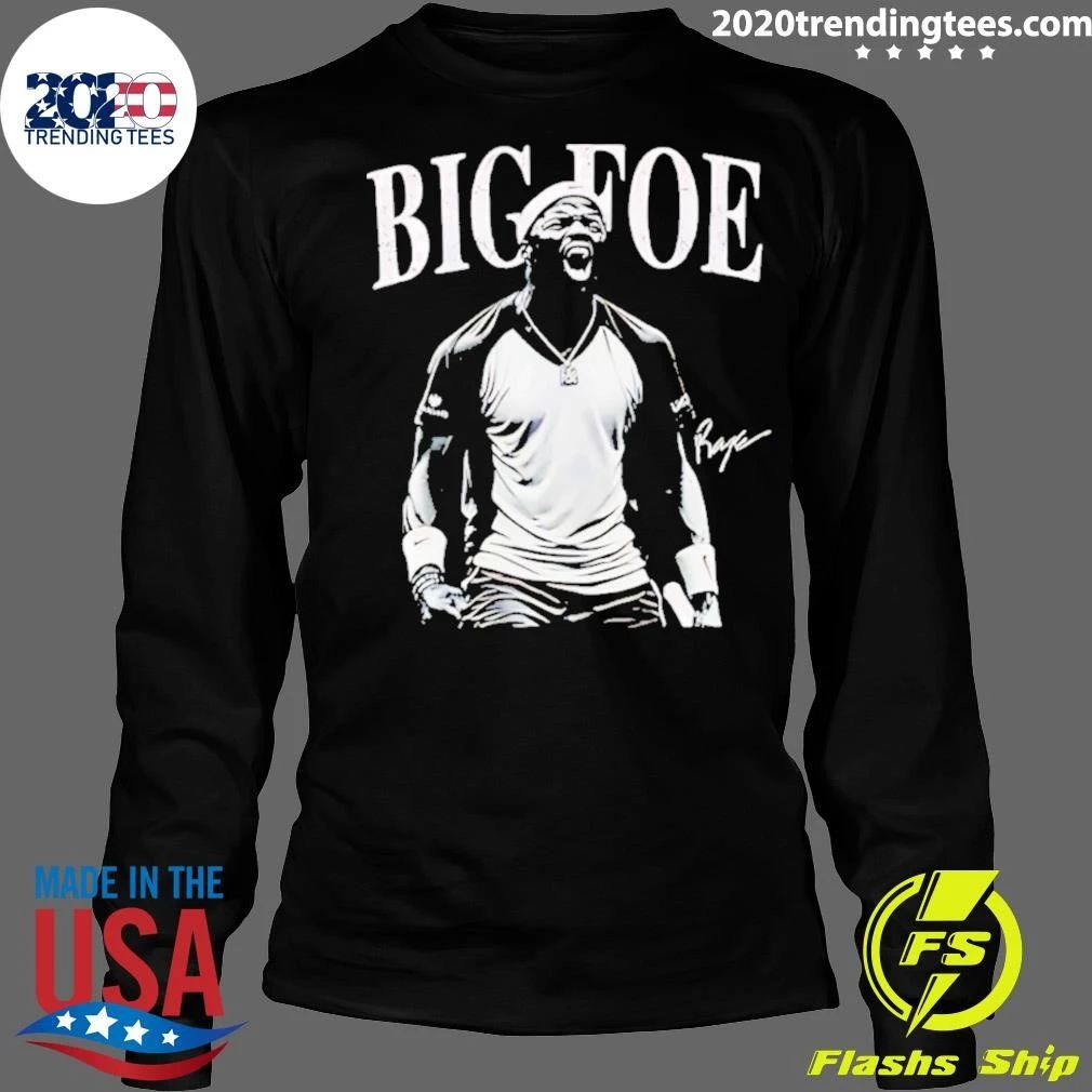 Frances Tiafoe Big Foe Tennis Signature Shirt