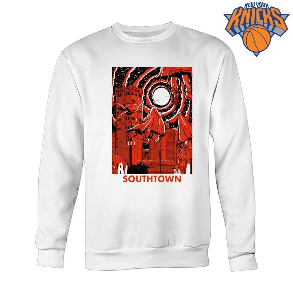 Southtown Pioneer Building Ghosts Floating Red Aesthetic Graphic Shirt