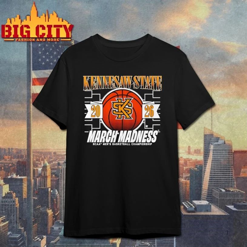 March Madness Kennesaw State Owls 2026 NCAA men’s basketball championship T-shirt