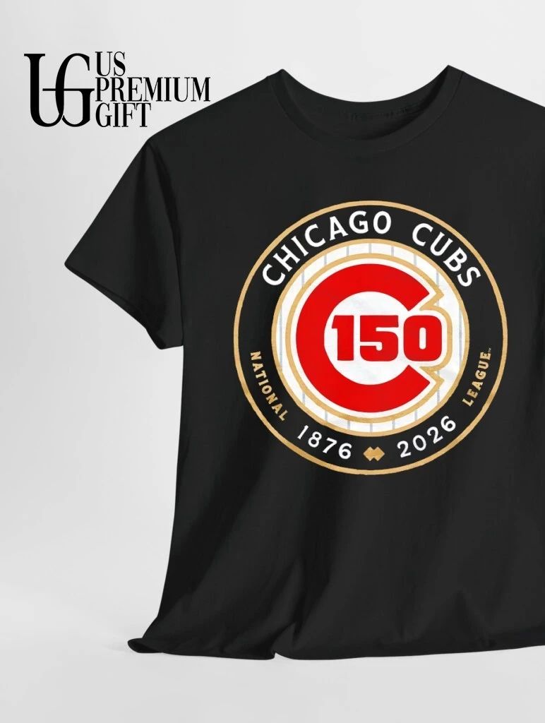 Chicago Cubs 150 National League 1876-2026 shirt