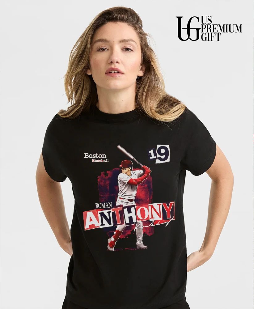 Roman Anthony Boston Red Sox baseball Cutout 2026 signature shirt