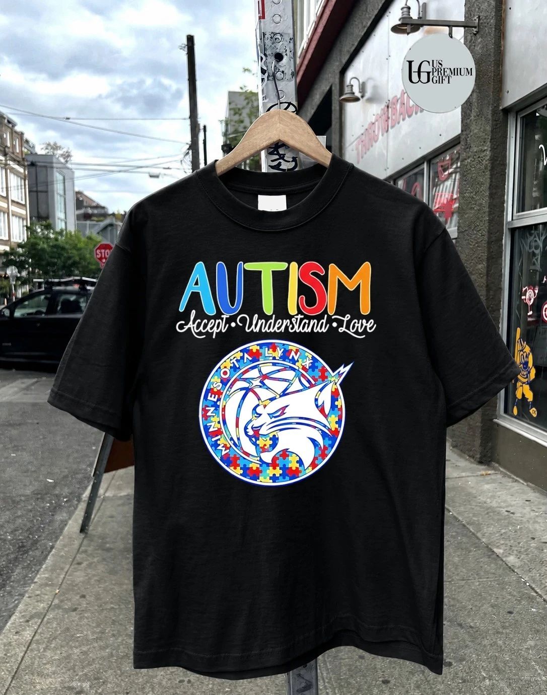 Minnesota Lynx Autism Awareness Accept Understand Love Basketball 2026 shirt