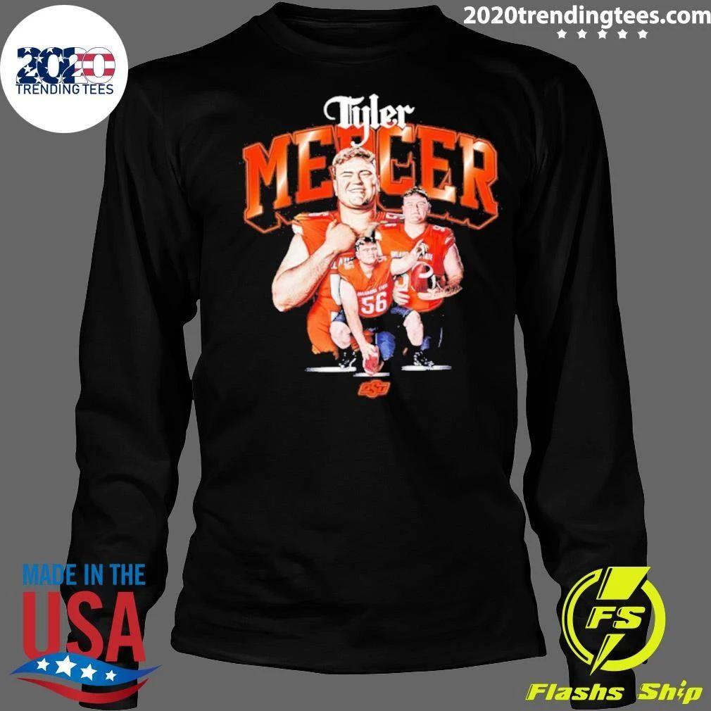 Tyler Mercer Oklahoma State Football Player Vintage Shirt