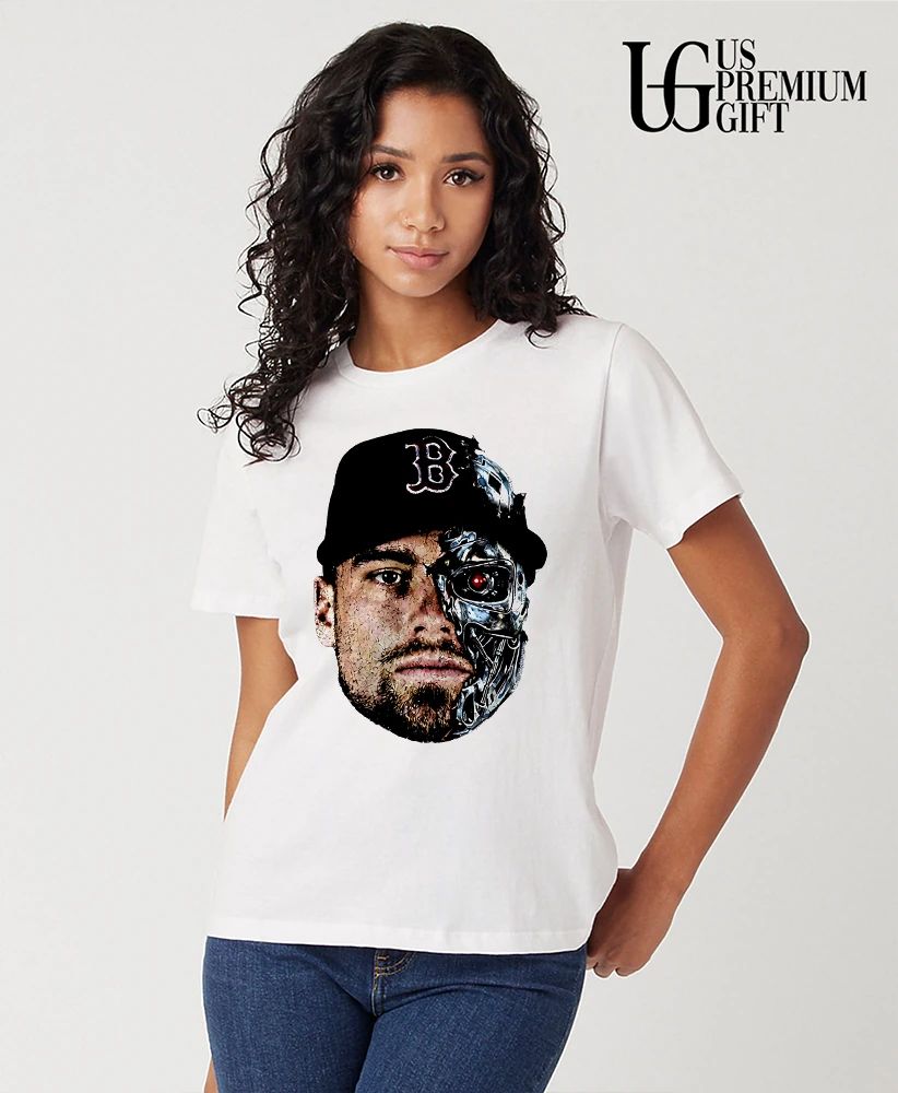 Caleb Durbin Terminator big head Boston Red Sox shirt