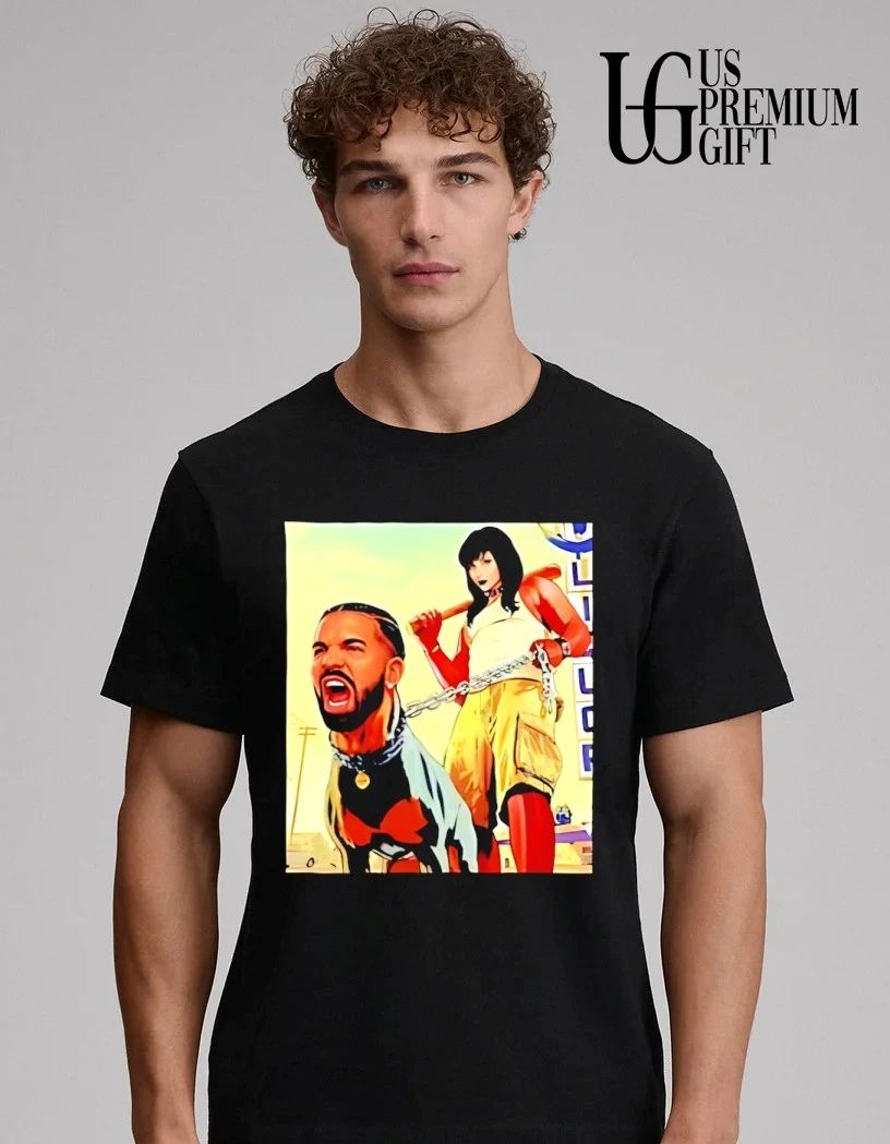 Drake and Goth girl funny shirt