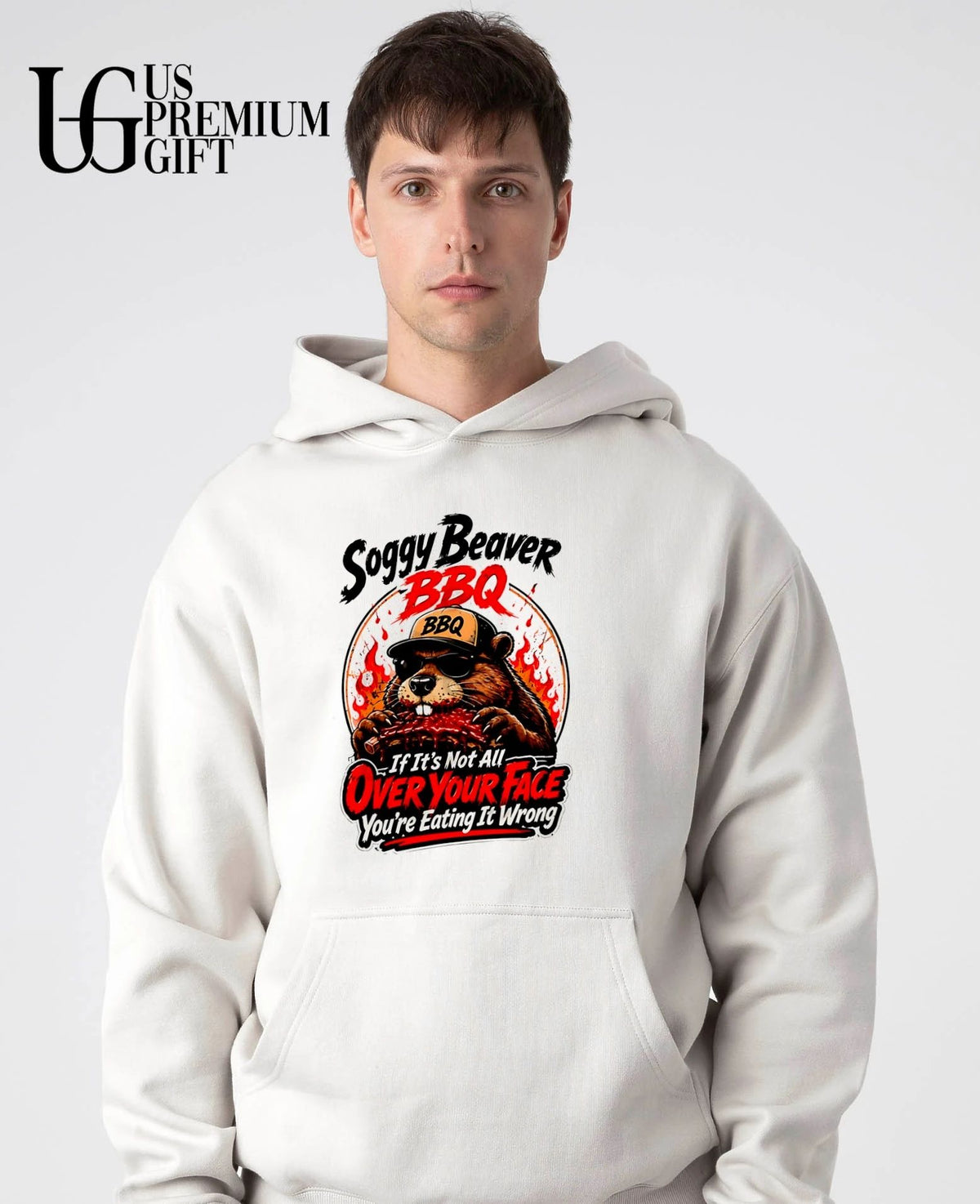 Soggy Beaver BBQ if it’s not all over your face you’re eating it wrong shirt