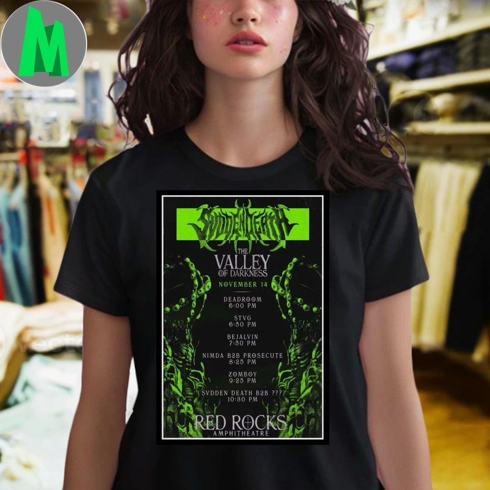 Svdden Death Morrison November 14 2025 Poster Shirt