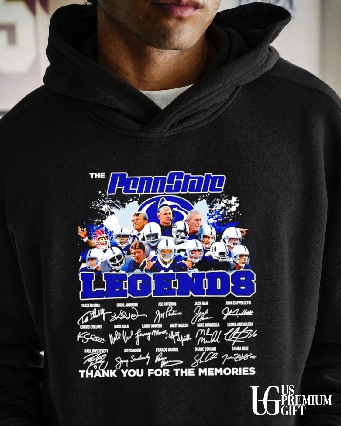 Penn State Nittany Lions Legends thank you for the memories signature shirt