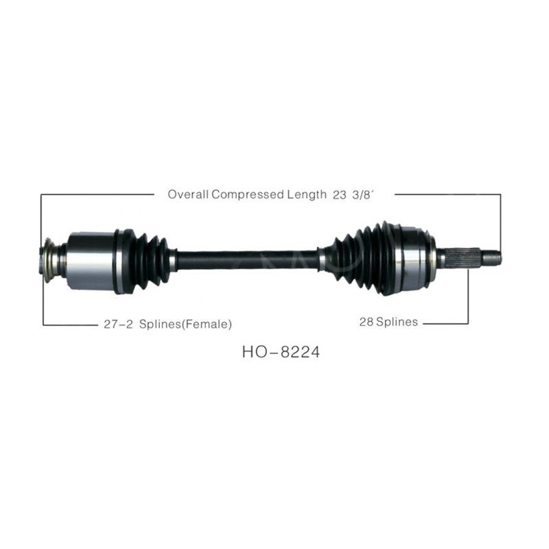 FVP 06-11 Honda Civic Si Passenger Side Axle CV Shaft