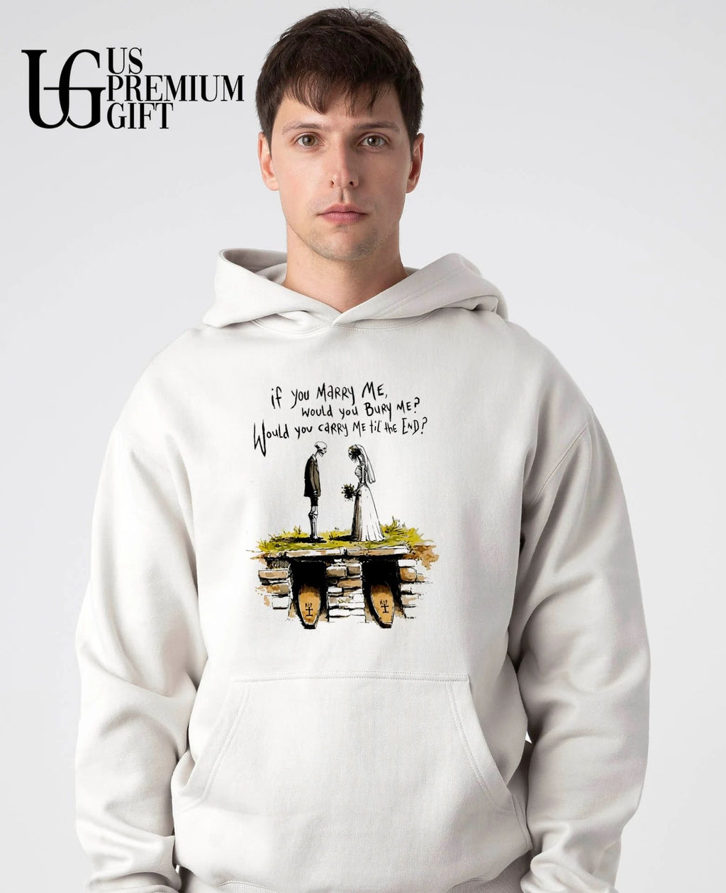 Skeletons if you marry me would you bury me would you carry me til the end shirt