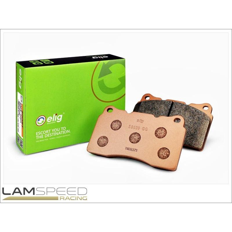 ELIG Brakes Sports Performance Brake Pad – SB539 – Honda Integra DC5R – Fronts Non Brembo – (2001-2004)