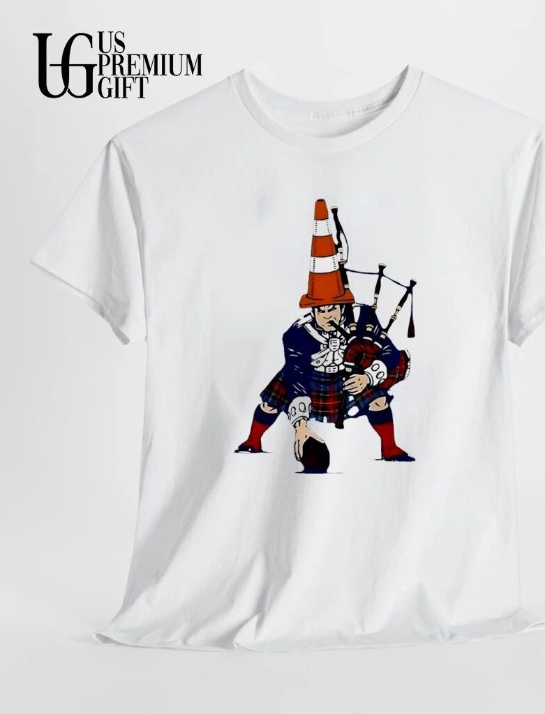 Scotland Tartan Army Traffic Cone shirt