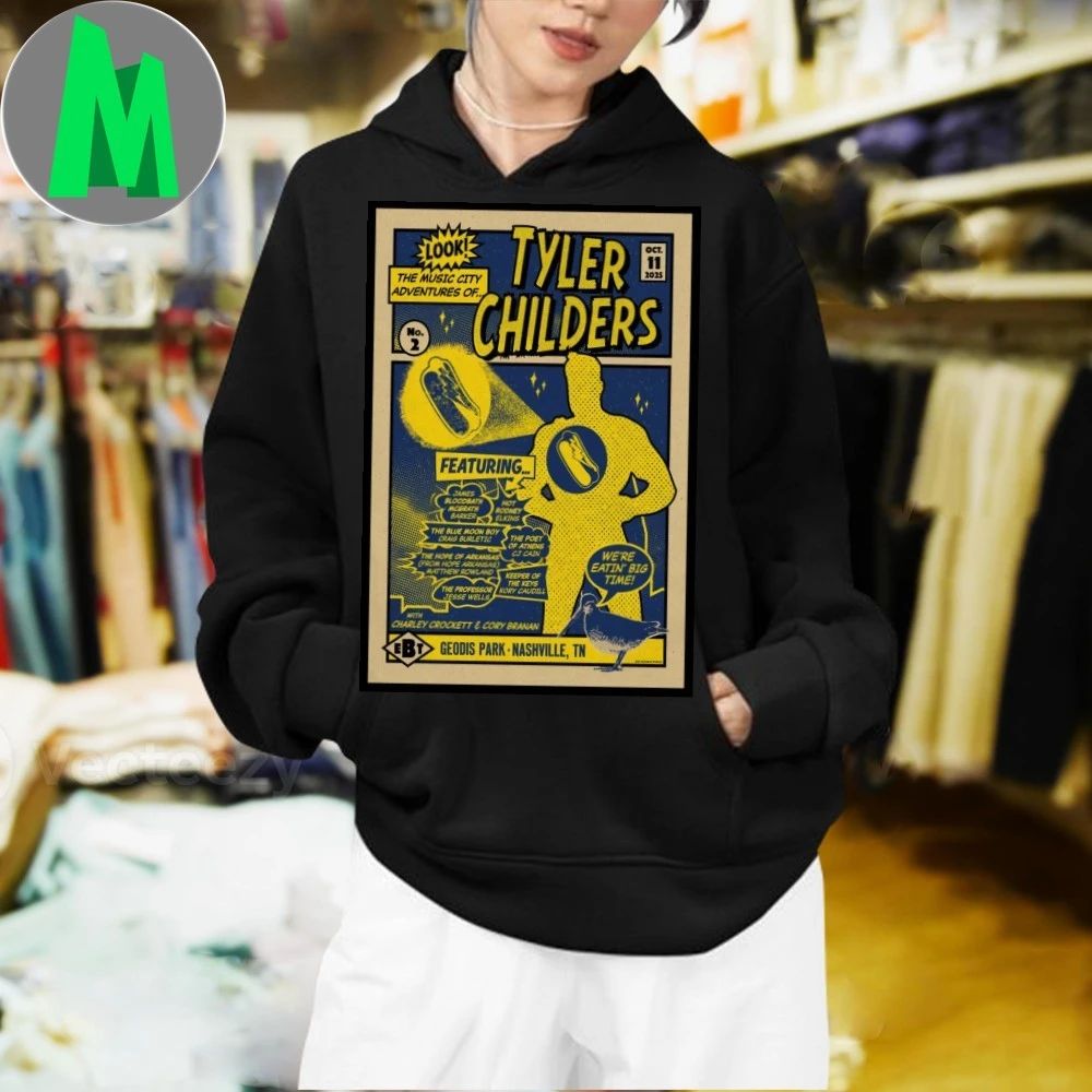 Tyler Childers Geodis Park Nashville TN Tour 2025 Poster Shirt