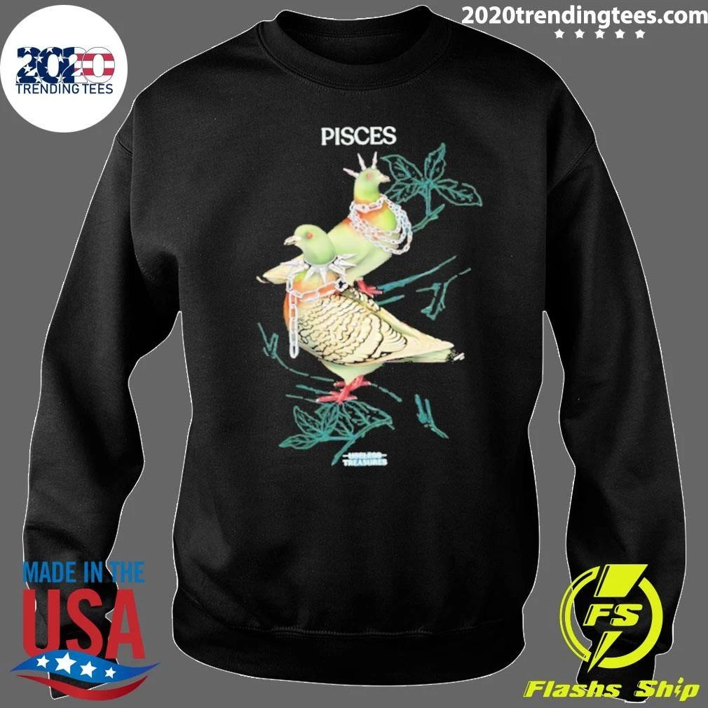 Pisces Useless Treasures Zodiac Pigeon Shirt