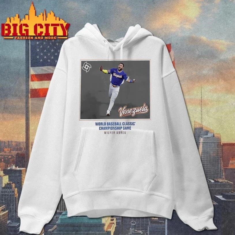 Wilyer Abreu Venezuela Baseball 2026 World Baseball Classic Home Run Picture Shirt