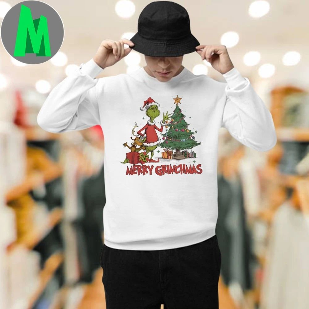 Merry Grinchmas Retro Christmas Shirt