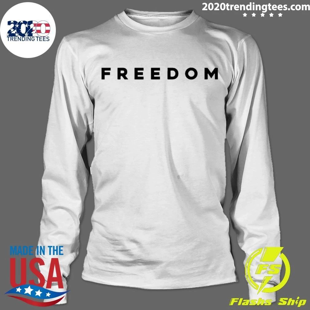 Charlie Kirk Freedom Remembering Shirt