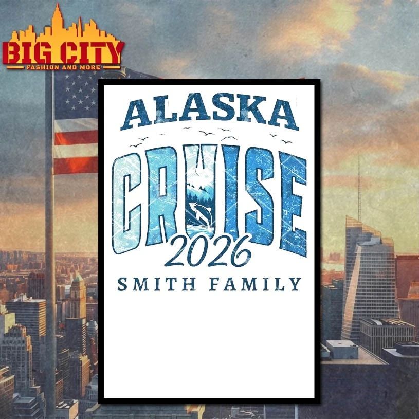 Alaska Cruise 2026 Smith Family T-Shirt