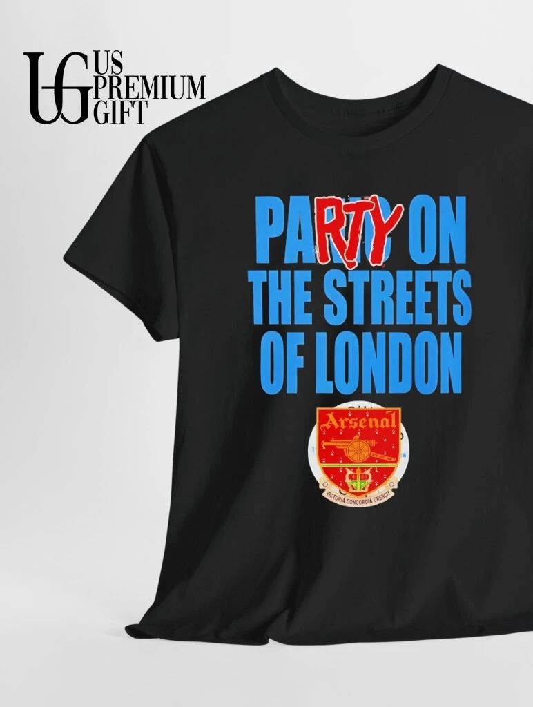 Party On The Streets Of London Arsenal shirt