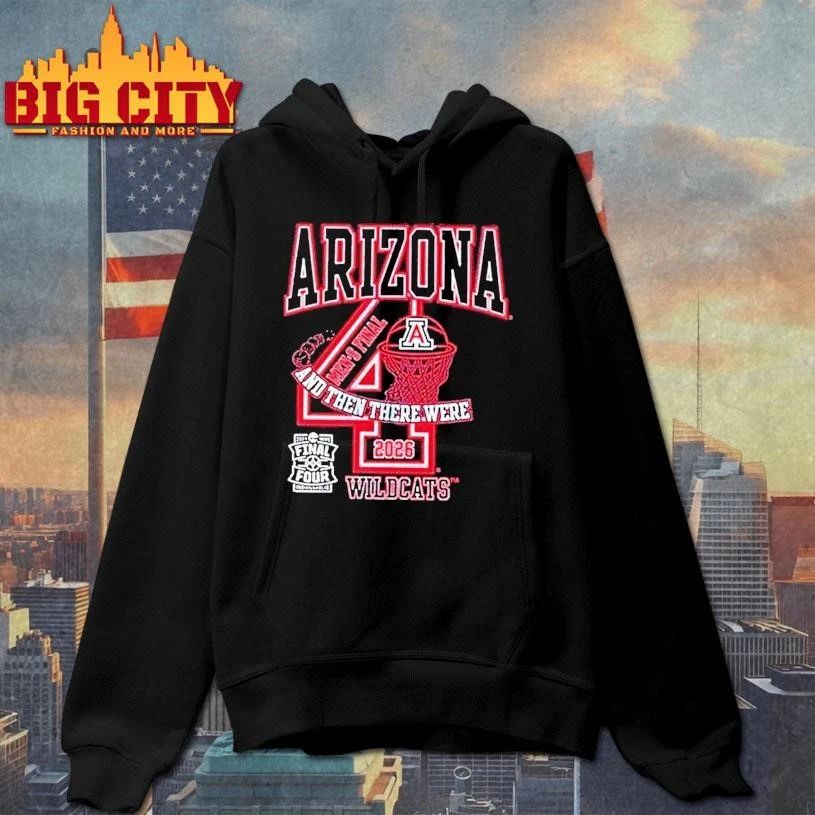 Arizona Wildcats Mens Basketball 2026 Final Four Number Shirt