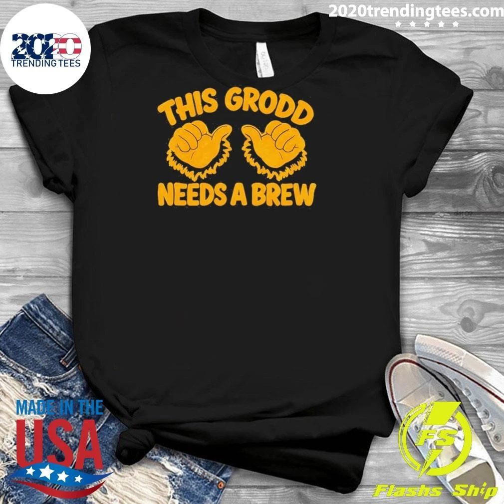 Gorilla Grodd This Grodd Needs A Brew Shirt