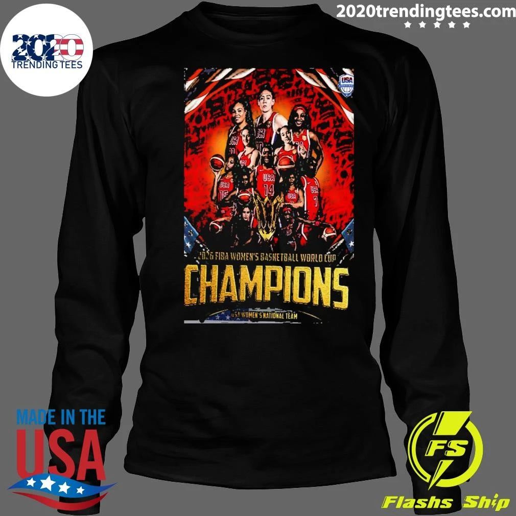 Congrats Usa Women National Team Is The 2026 Fiba Women World Cup Champions Home Decor Shirt
