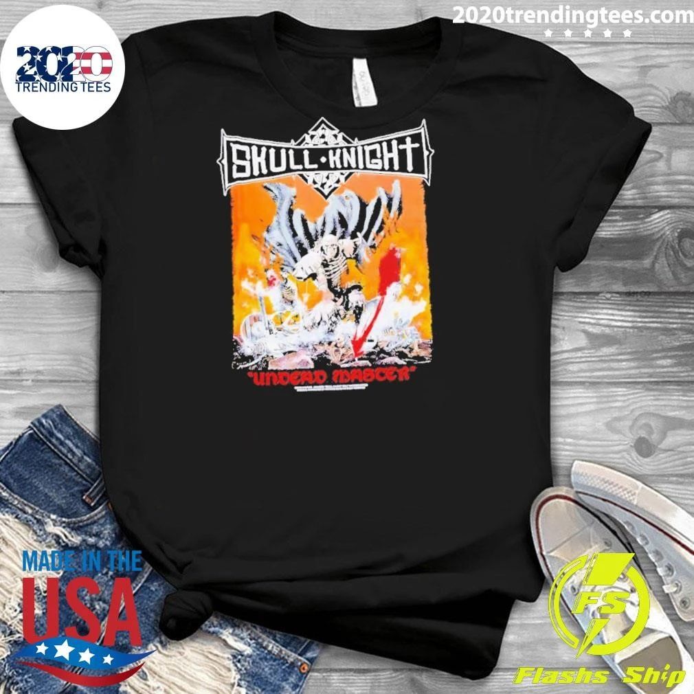 Skull Knight Berserk Very Rare Boot Shirt