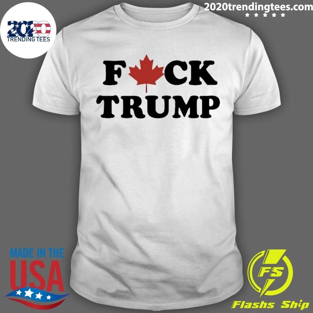 Trump Canada Maple Leaf Political Shirt