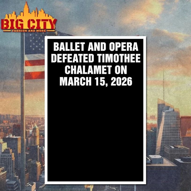 Ballet and Opera Defeated Timothee Chalamet on March 15, 2026 T-shirt
