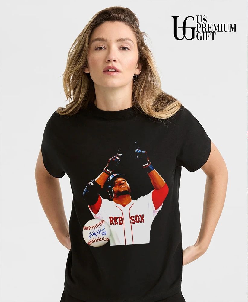 David Ortiz Boston Red Sox 500 HR Club Signature shirt