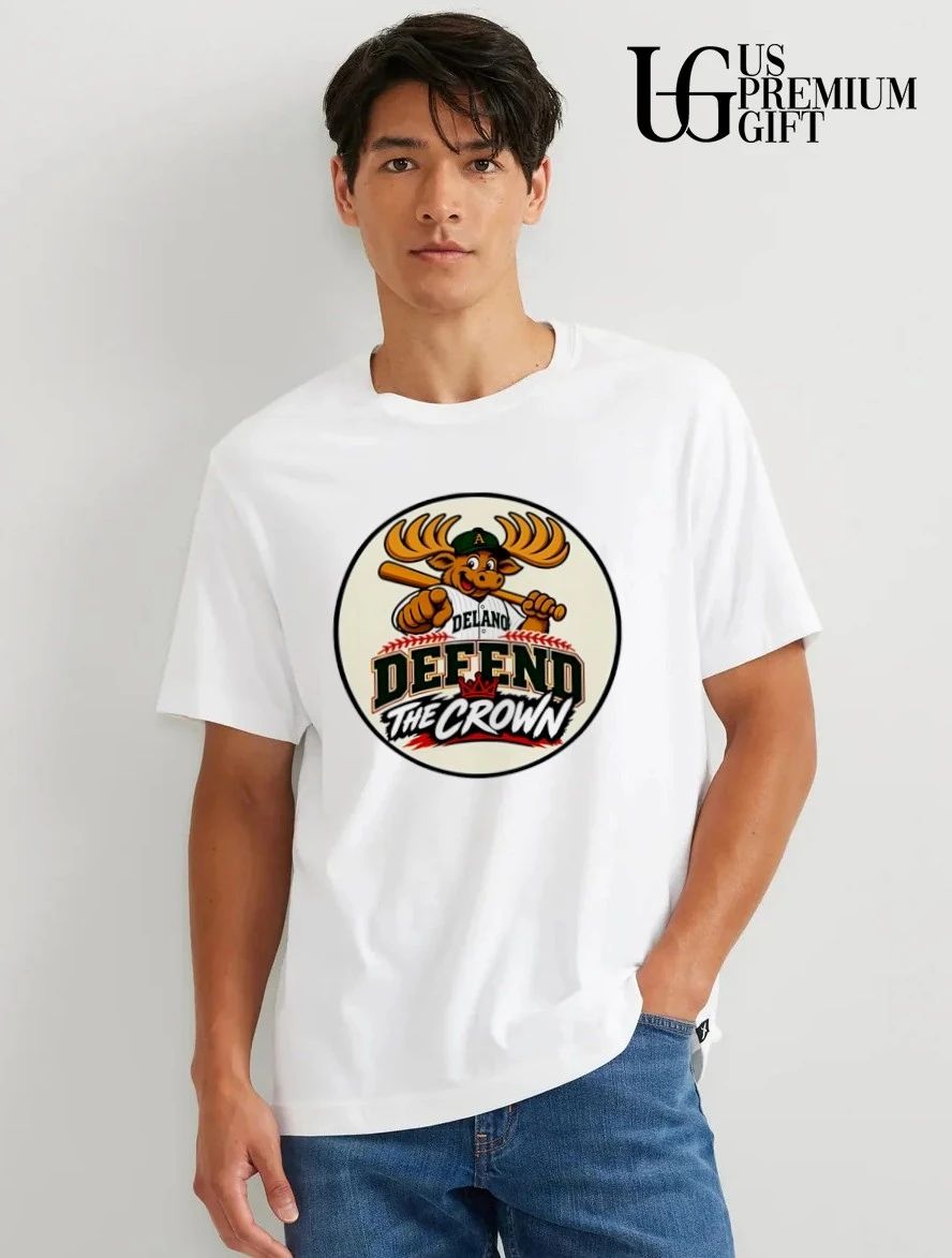 Delano As Defend the Crown Baseball mascot shirt