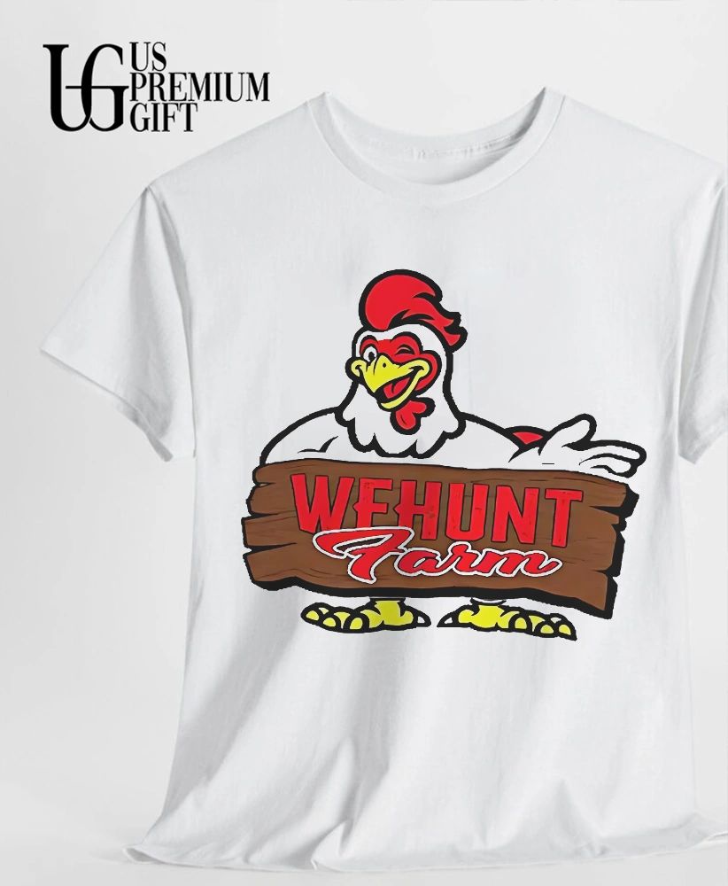 Wehunt Farm Chicken mascot shirt