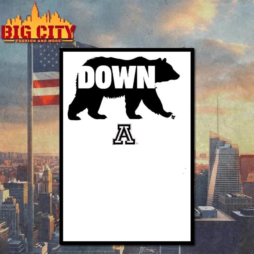 Arizona Wildcats Mbb Bear Down Symbol Shirt