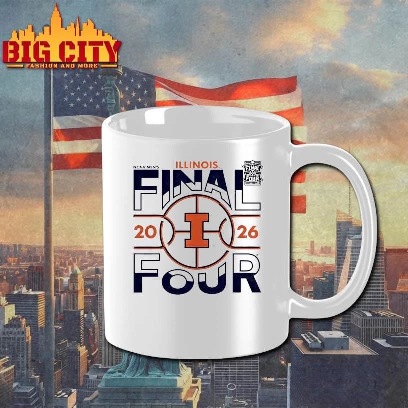 Illinois Basketball 2026 Final Four College Shirt