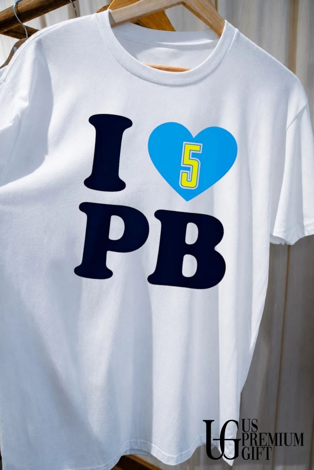 Azzi Fudd I Love PB Dallas Wings shirt