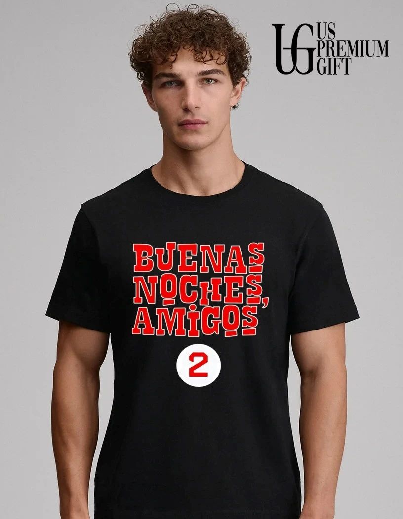 Buenas Noches Amigos Luis Robert Jr No 2 Boston Red Sox baseball shirt