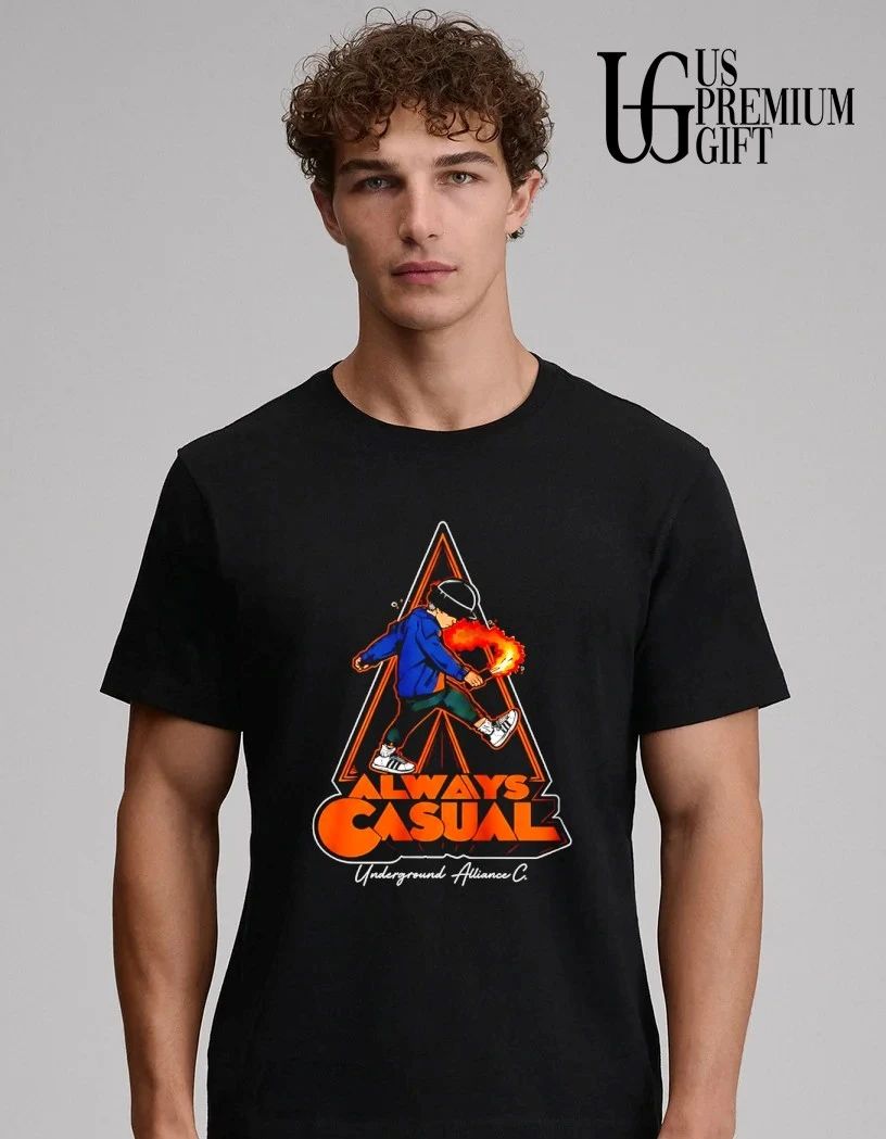 Football Casual Ultras Always Casual Underground Alliance C shirt