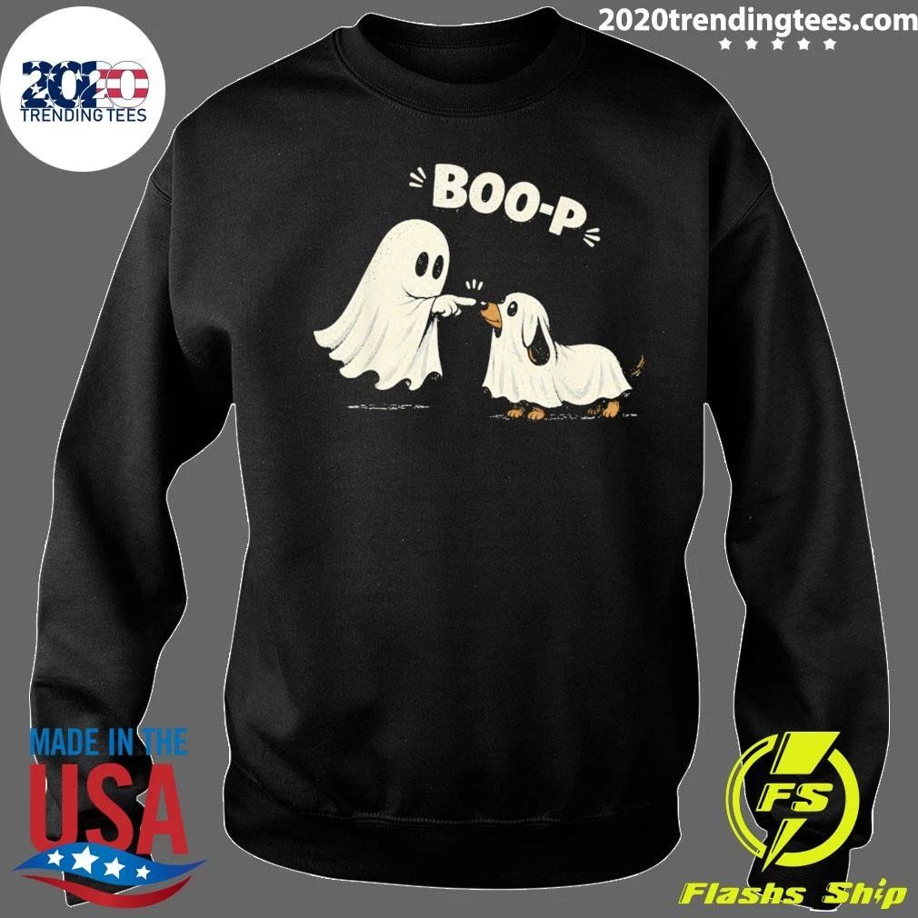 Boo Boo-p Dog Ghost Halloween Shirt