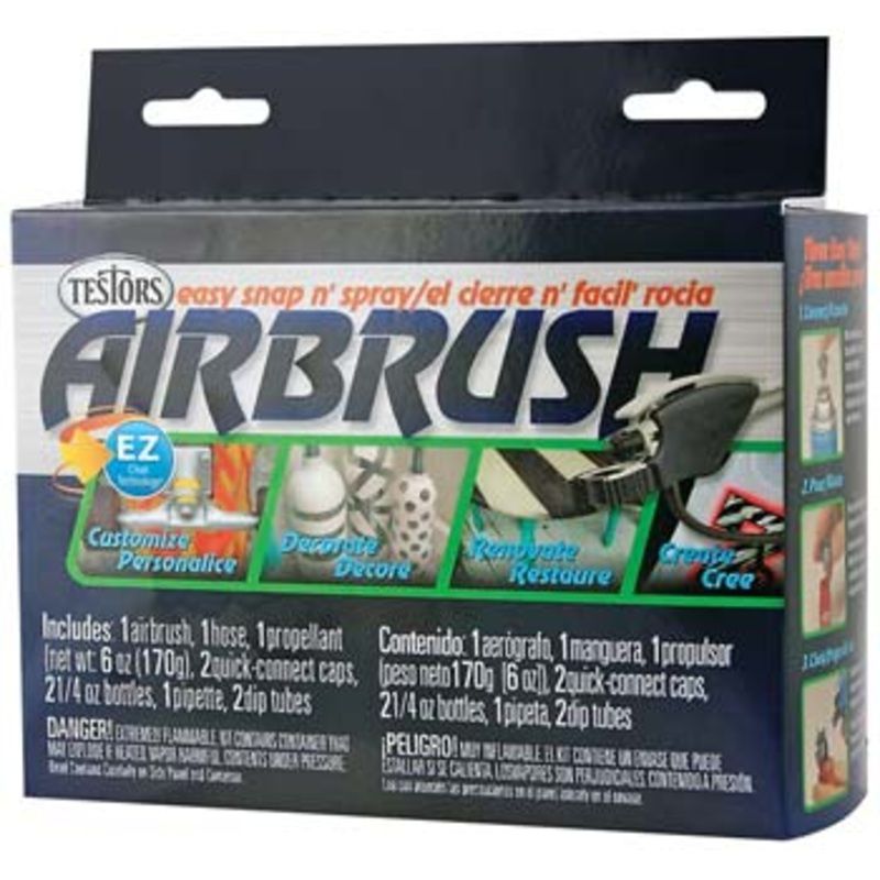 4038 Snap/Spray Airbrush Set (Bilingual)