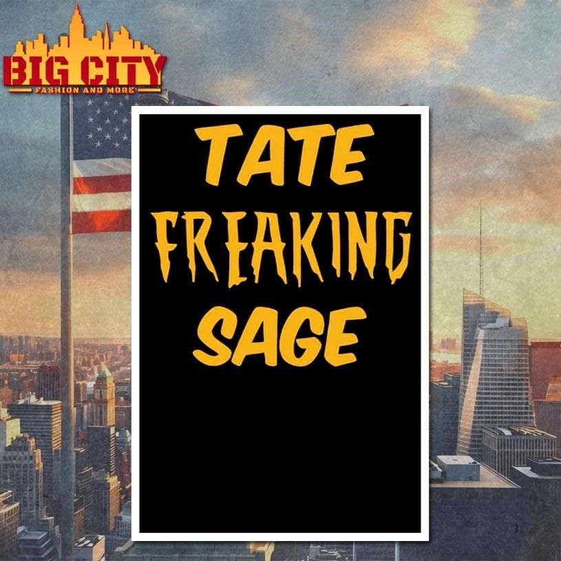 Jeff Paul Tate Freaking Sage Graphic Shirt