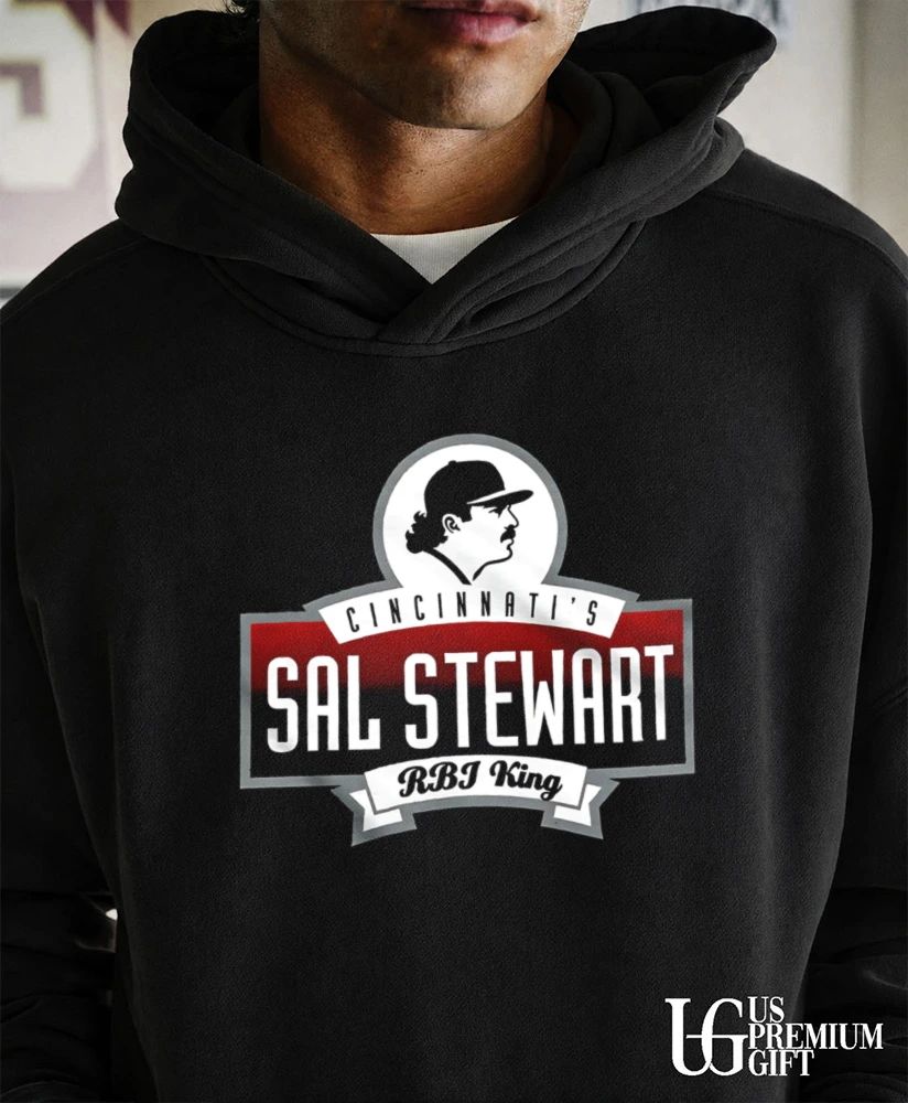 Sal Stewart RBI King Cincinnati Reds baseball shirt